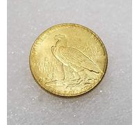 YunBest 1915 Antique Liberty Indian Half-Eagle COIN - Great American Commemorative Coin - US Old Coins- USA Original Pre Morgan Uncirculated condition BestShop