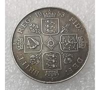 YunBest 1953 British Old Coin-UK Old Coin - Uncirculated/Collectable Commemorative Coin-Great Teaching Tool for kids-It's handmade crafts BestShop