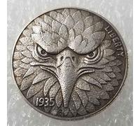 YunBest Best Morgan US Dollars - Hobo Nickel Coin -1935 Coin Collecting-US Dollar USA Old Morgan Dollar BestShop