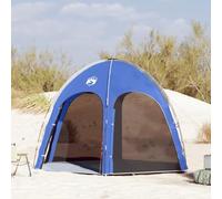YunCangg Azure Blue Pool Tent, 366 x 305 x 231 cm, Polyester and Fibreglass Waterproof Camping Outdoor Tent with Carry Bag, UV-Resistant, Foldable, Lightweight, Breathable, Windproof for Family, Beach