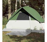 YunCangg Dome Camping Tent 3 Person Green Waterproof 185T Polyester with PU Coating 213 x 213 x 132 cm Lightweight and Compact with E-Connection for Outdoor, Hiking, Trekking and Festival
