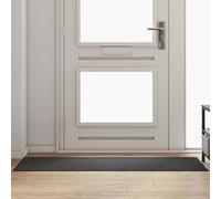 YunCangg Doormat Anthracite and Black 60 x 180 cm 100% Polyamide Dirt Trapper Mat for Indoor and Outdoor Use Non-Slip Easy Care Water Absorption Ideal for Entrance, Hallway, Patio