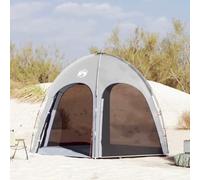 YunCangg Pool Tent, Grey, 366 x 305 x 231 cm, Made of Polyester and Fibreglass, Waterproof, UV-Resistant, Foldable with Carry Bag, Ideal for Outdoor, Camping, Garden and Pool Protection