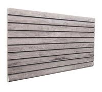 YunCangg Wall Panels, Grey, Pack of 5, 100 x 50 cm, EPS Foam Wall Cladding with Brick Pattern for Living Room, Hallway, Interior Wall Renovation and Refurbishment with Easy Assembly and Versatile