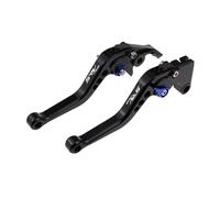 YUNDVLT Motorcycle Levers Fit SRV850 2012-2022 Brake Handles for SRV 850 Clutch Levers(A-Black with Blue)