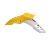 YUNDVLT Universal Motocross Mudguard Front fenders Compatible With Hon da Ya maha Su zuki Ka wasaki DRZ DR KX KLX EXC XCW XT WR YZ YZF TW Dirt Bike(White Yellow)