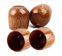 yundxi Japanese Style Wooden Mug Breakfast Beer Milk Cup Coffee Mug Wood Drinking Cup