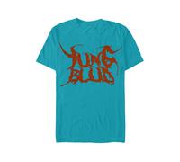 Yungblud - Deadhappy (Backprint) Blue - T-Shirt - blue - M - 100% Cotton M