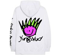 Yungblud Hoodie Be Grunge Face Logo Official White Pullover Unisex M