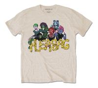 Yungblud Men's Fleabag Cotton T-Shirt in Light Sand | Size: Large Yungblud Light Sand L