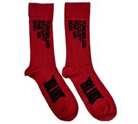 Yungblud Men's Occupy The UK Socks in Red | Size: 7-11 Yungblud Red 7-11
