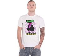 Yungblud Punker Tee | White Short Sleeved T-Shirt Printed Official Product | Unisex Music Merch (Large)