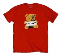 Yungblud R-U-Ok? Official Tee T-Shirt Mens Unisex (Medium) Red