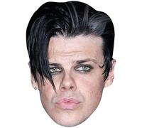 Yungblud (Serious) Big Head. Larger than life mask.