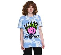 Yungblud T Shirt Face Logo Official Unisex Dip Dye Blue XL
