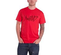 Yungblud T Shirt Life on Mars Logo Official Mens Red S