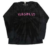 Yungblud T Shirt Scratch Logo Official Dip Dye Black Long Sleeve L