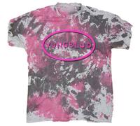 Yungblud T Shirt Scratch Logo Oval Official Unisex Dip Dye Grey XXL