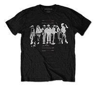 Yungblud T Shirt Weird Tracklist Logo Official Mens Black XL