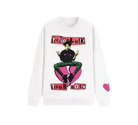 Yungblud - Tour White - Longsleeve - white - M - 100% Cotton,Sweat M