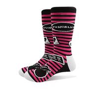 Yungblud Unisex Adult Symbols Socks (8, 12) (Black), Black, 8, 12