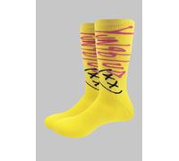 Yungblud VIP Logo Ankle Socks in Yellow Yungblud Yellow One Size
