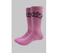 Yungblud Weird Ankle Socks in Pink Yungblud Pink One Size