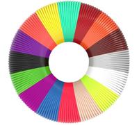 Yungden 3D Pen Filament Refills Random 15 Colors 1.75mm PLA for 3D Printing Pencil Total 45M 3D Pen Colors Compatible with MYNT3D and SCRIB3D 3D Drawing Pens Not Suitable for 3Doodler Start Plus Pen