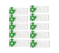 YUNGLOO 10Pieces Practical Filter Bag for CV300 CV380 Vacuum Cleaners Storage Space Quick Installation Fabric Construction Vacuum Filter Bags High Efficiency Vacuum Paper Bags Washable Vacuum