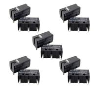 YUNGLOO 2/10Pcs WhiteDots Microswitches D2FC-F-7N(100M) MicroButton 3Pin 0.74N 100Millions Clicking Time Mice Switches