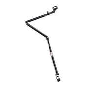 YUNGLOO Adjustable Pickup Boom Arm - Heavy-Duty Steel Construction for Studio Streaming & Podcast Setup Space Saving Micr Mount
