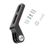YUNGLOO Bicycles Handlebars Belows Bracket Aluminum Alloys Bike Computer Headlight Extension Stand Road Light Holder Road Light Holder Sports Camera Adaptors