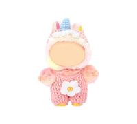 YUNGLOO Crochet Doll Clothes Set for Adult Beginner Includes Step-by-Step Instruction Hook Yarns Knitting Supplies Metal and Crochet Hook