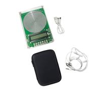 YUNGLOO Crystal Oscillator Schumanns Sign Headphone Blend with Programmable Frequency Control and Compact Storage Solution Adjustable Generator