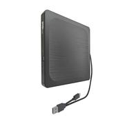 YUNGLOO Fast Speed 24X 8X Disc Burning Reader External Drive With USB3.0 And Type C Port Portable Design Thin Brushed Metal Disk Drive