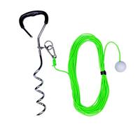 YUNGLOO Golfs Swing Practice Equipment Golfs Rope Ball Trainer Portable Backyard Training Solution Rhythm Trainers Golf Rope Ball Trainer WIth Ground Nails