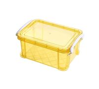 YUNGLOO Large Capacity Pencil Case Water Resistant Clear Pen Box High Capacity Pen Case Coloring Pencil Organizers for Kid Adult Card Cases Hard with Dividers for School