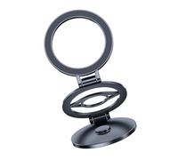 YUNGLOO Metal Car Phone Mount with 360 Rotation Adjustable Angles for Smartphones Easy Single Hand Operations Car Phone Holder Mount