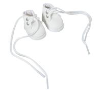 YUNGLOO Miniature Lace Up PU Bootie For 17cm Generation Anime Doll Photography Props Creative Dollhouses Essential Accessories Fashion Laceup Bootie For Dolls
