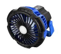 YUNGLOO Multifunctional Outdoor Fan Battery Powered Cooling & Bright Light for Camping Travel Backpacking Rechargeable LED Tent Fan
