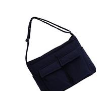 YUNGLOO Practical Canvas Bag Compact Design Shoulder Crossbody Pack Lightweight Everyday Bag Spacious Storage For Essential Casual Unisex Canvas Carryall