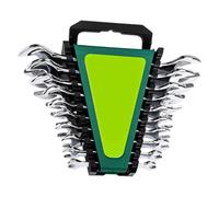 YUNGLOO Premium Double Size Open End Wrench Set Reinforced Structure High Torques Capacity Carbon Steel Tool Repair Accessories High Torques Wrench Set