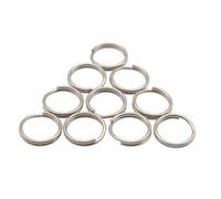 YUNGLOO Professional Trolling Rigs Connector High Strength Depth Water Fishing Split Rings For Big Catching High Strengths Metal Connectors