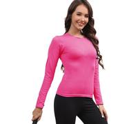 YUNGLOO Soft Nylon Workout Top High Elastic Comfort Design For Daily Stretching Pilates Training And Athletic Activities Trend Gym Outfit For Ladies