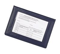 YUNGLOO Solid Color Passports Protector Compact Card Holder with Transparent Slot Water Resistant PVC Storage Case Compact Passport and Card Holder