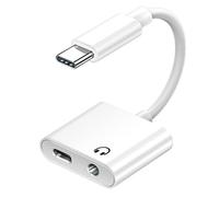 YUNGLOO Type C Stereo Adapters Converter Cord 100W Charging With 3.5mm Port For Headsets Speakers Seamlessly Connection In Line Control Type C Stereo Adapters