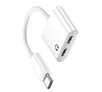 YUNGLOO Type C Stereo Adapters Converter Cord 100W Charging With 3.5mm Port For Headsets Speakers Seamlessly Connection In Line Control Type C Stereo Adapters