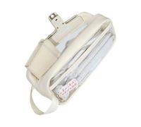 YUNGLOO Water Resistant Clear Pen Bag Light Weight Pencil Case Portable Pen Organiser Pouches for Students Office Professional Pencil Organiser