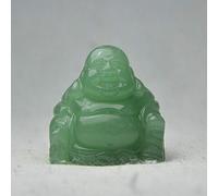 Yunhao8 1.5-inch high hand-carved natural Dongling jade Buddha ornaments