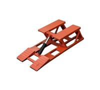Yunhgft 1:64 Scale Model of A Garage Lift, Original Decorative Item And Automotive Repair Tool for, Red new